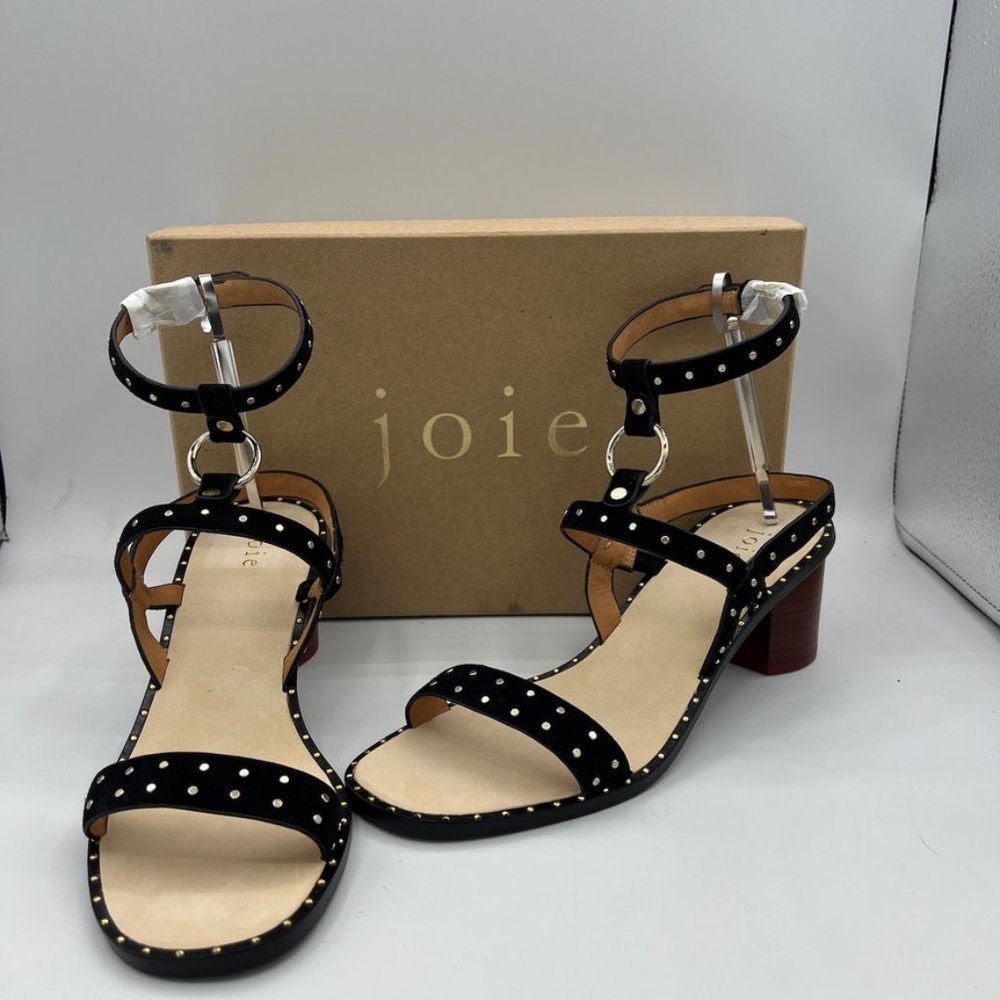 Joie Medalca Studded Ankle Strap Sandal